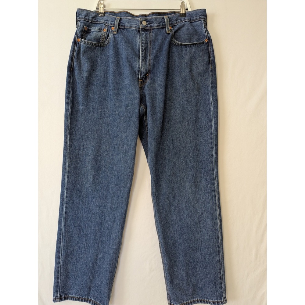 Levi Strauss 550 Mens Jeans Size‎ 40 Relaxed Fit Blue Denim Classic 100% Cotton